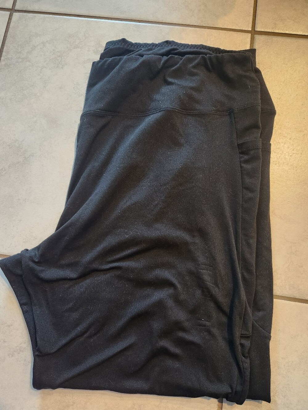 Black Stretchy Active Leggings